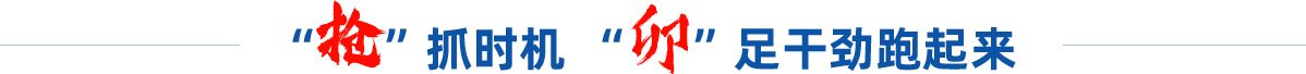 “搶”抓時(shí)機(jī) “卯”足干勁跑起來(lái)